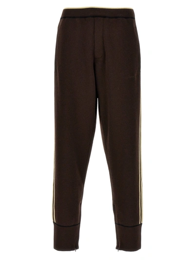 Adidas Originals X Wales Bonner Joggers Trousers In Brown