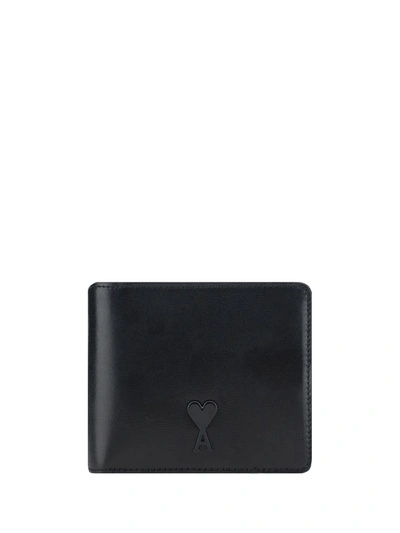 Ami Alexandre Mattiussi Folded Wallet In Black