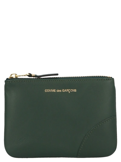 Comme Des Garçons Classic Leather Line Wallets, Card Holders In Green