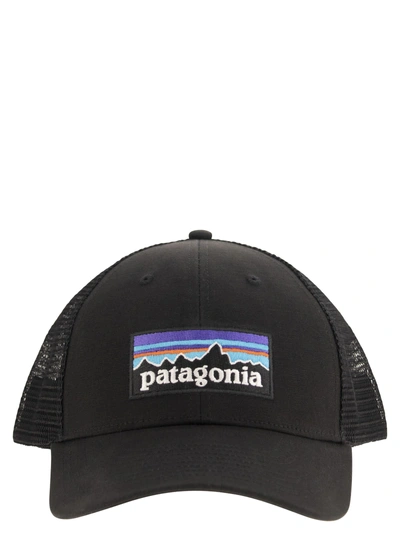Patagonia Hat With Embroidered Logo On The Front In Black