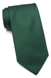 Tommy Hilfiger Micro Texture Solid Tie In Hunter Green