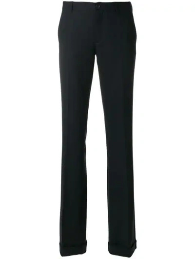 Miu Miu Bootcut Tailored Trousers - Blue