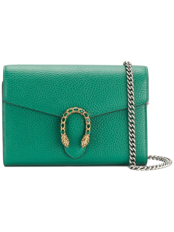 Gucci Dionysus Shoulder Bag In Green | ModeSens