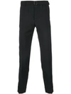 Prada Pleated Tailored Trousers In Black
