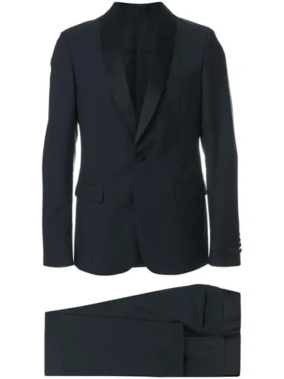 Prada Classic Formal Suit In Blue