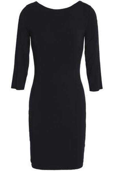 Bailey44 Bailey 44 Woman Lace-up Jersey Mini Dress Black