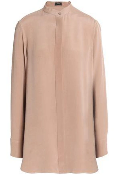 Joseph Woman Silk Crepe De Chine Shirt Sand