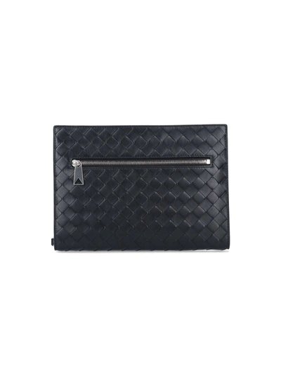 Bottega Veneta 'classic' Small Briefcase In Black  