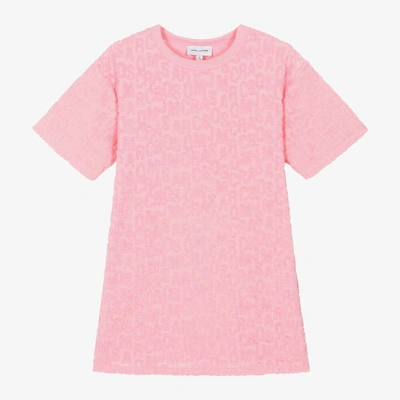 Marc Jacobs Kids'  Girls Pink Cotton Towelling Dress