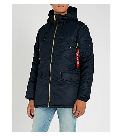 Alpha Industries N-3b Shell Jacket In Rep  Blue