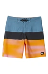 Quiksilver Kids' Everyday Panel Board Shorts In Prism Pink