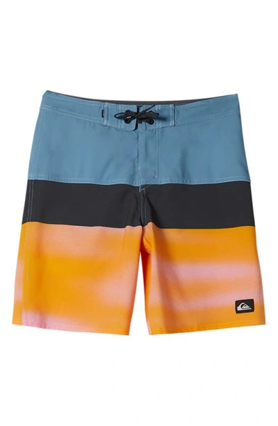 Quiksilver Kids' Everyday Panel Board Shorts In Prism Pink