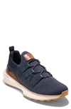 Cole Haan Men's Grandmã¸tion Ii Stitchlite Lace-up Sneakers In Navy Stitchlite-stormy Weather-british Tan-ivory