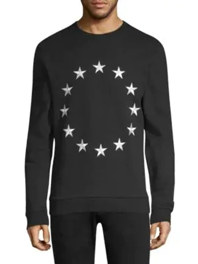 Etudes Studio Story Europa Graphic Sweater In Black