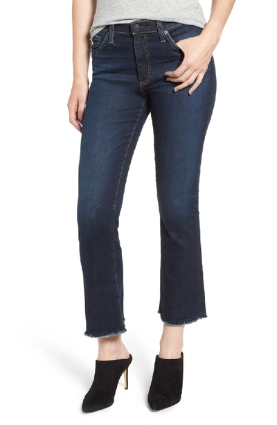Ag Jodi Crop Flare Jeans In 8 Years Blue Lament