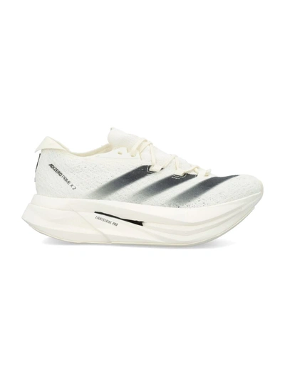 Y-3 Prime X2 Strung Sneakers In White