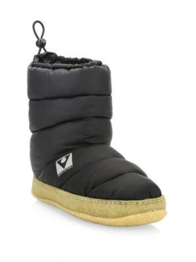 Maison Margiela Puffer Insulated Ankle Boots In Black