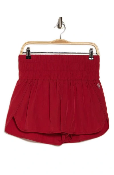 Fp Movement The Way Home Shorts In Crimson