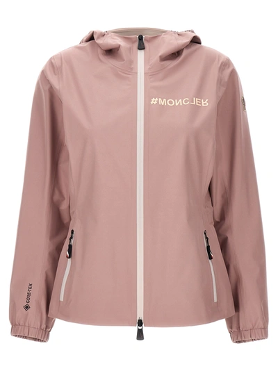 Moncler Valles Casual Jackets, Parka In Pink