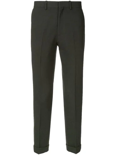 N.hoolywood N. Hoolywood Slim-fit Tailored Trousers - Grey