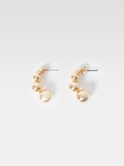 French Connection Multi Ball Earrings Gold
