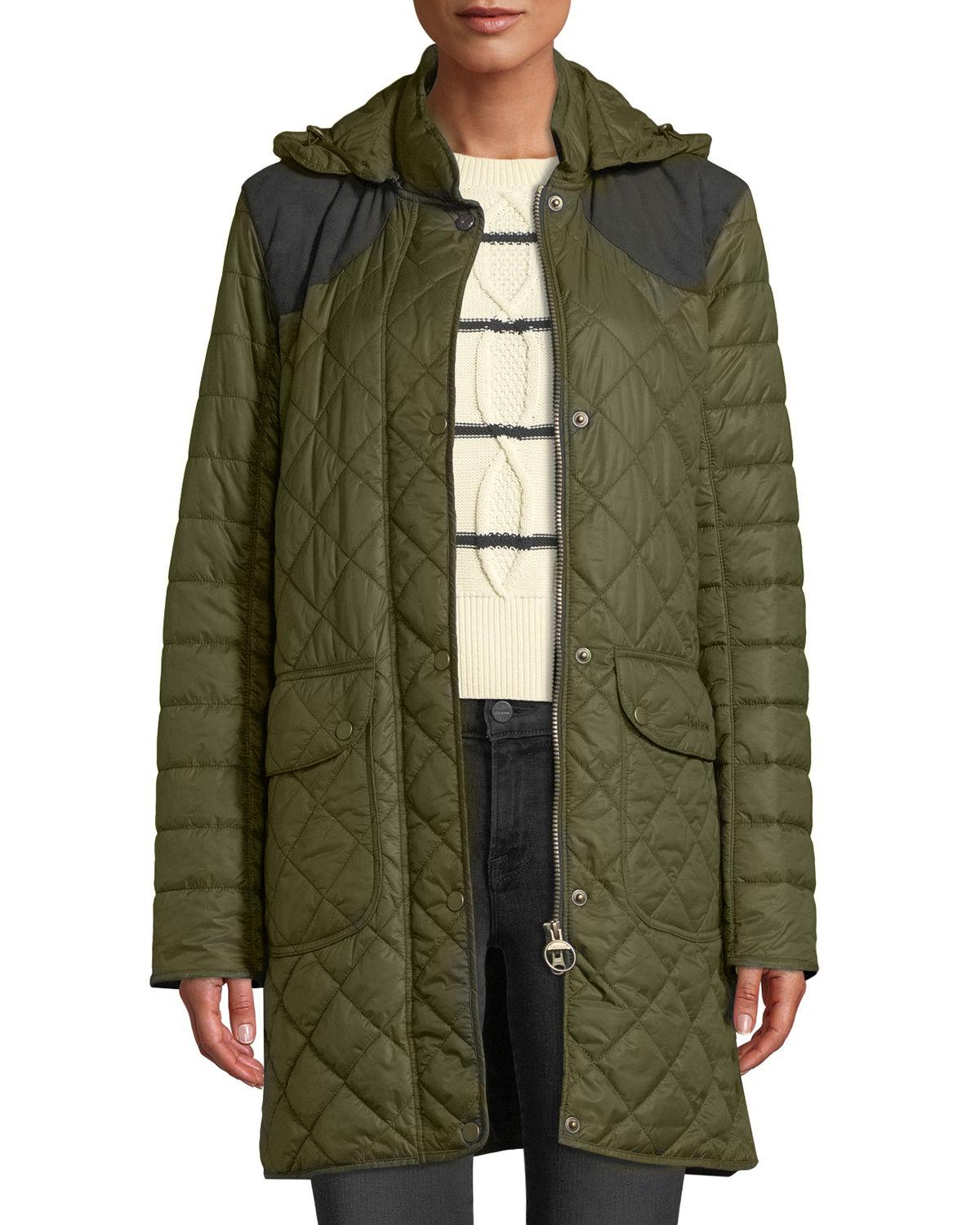 barbour greenfinch quilted jacket