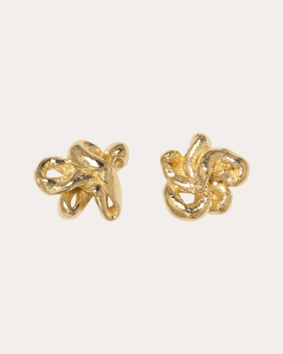 Completedworks Women's Sloppy Swirls Stud Earrings In Gold