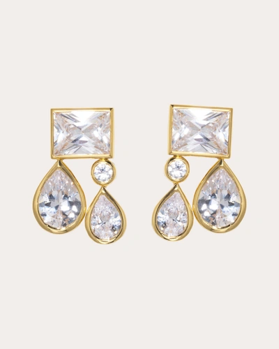 Completedworks Women's Cubic Zirconia & 18k Gold Vermeil Drop Earrings