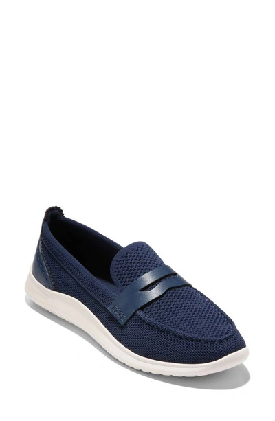 Cole Haan Zerøgrand Metro Stitchlite Loafer In Mar Blue K