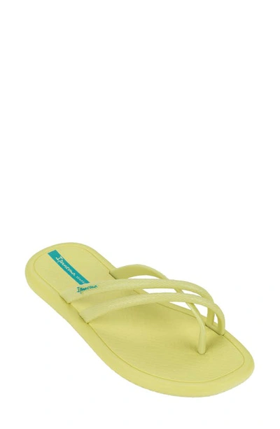 Ipanema Meu Sol Rasteira Textured Toe Loop Sandal In Av911