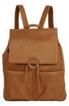 Urban Originals The Thrill Vegan Leather Backpack In Tan