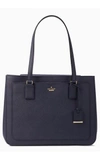 Kate Spade Cameron Street - Zooey Leather Tote - Blue In Blazer Blue/tusk/black