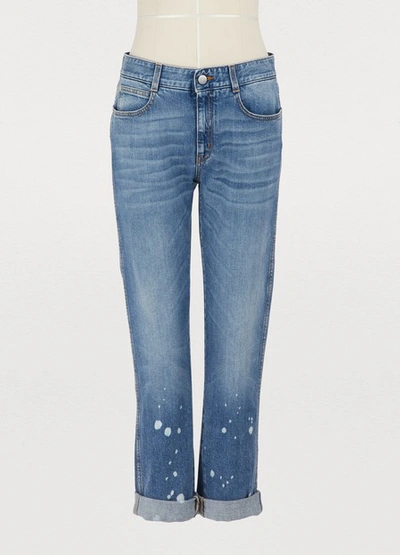 Stella Mccartney Skinny Boyfriend Jeans In Blue