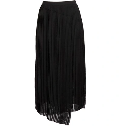 Gauchère May Pleated Skirt In Black