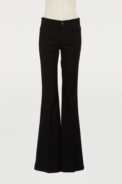 Stella Mccartney High-waisted Jeans In 1000 - Black