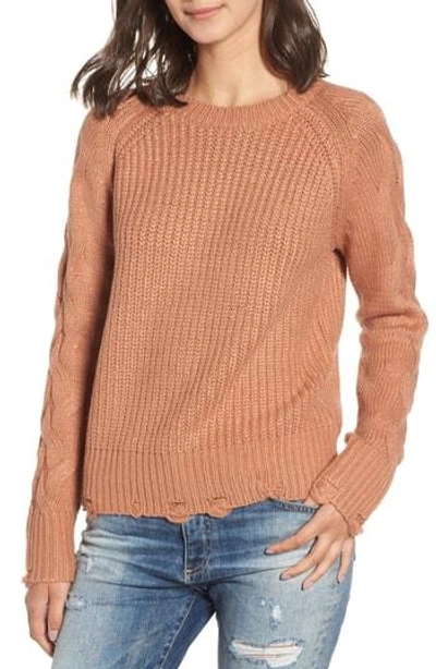 Heartloom Bri Sweater In Terracotta