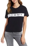 Tommy Jeans Tommy Bold Logo Tee In Tommy Black