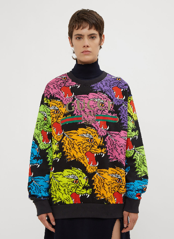 gucci round neck sweaters