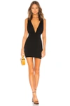 By The Way. Jade Double V Dress In Black