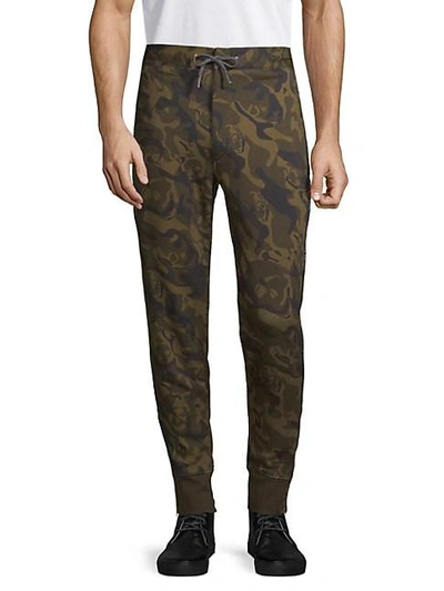 Alexander Mcqueen Camouflage Sweatpants In Army