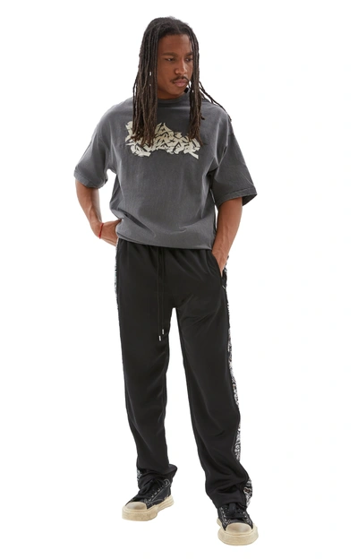 Children Of The Discordance Bandana Panelled Track Pants In Black