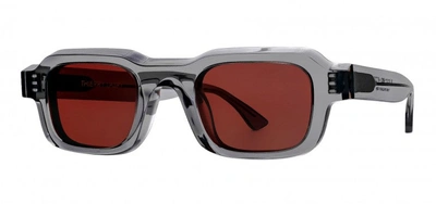 Thierry Lasry Flexxxy Sunglasses In Grey/dark Red