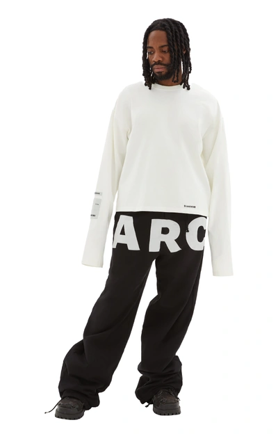 B1archive L/s Crewneck T-shirt In Ecru