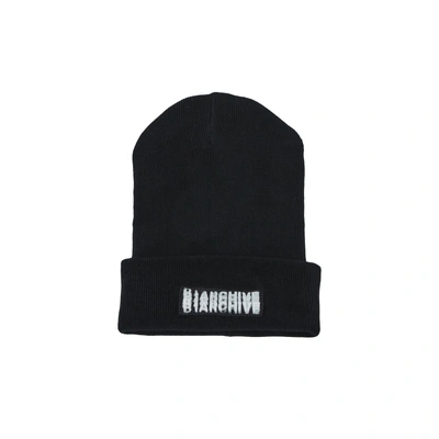 B1archive Beanie Archive Hat In Black