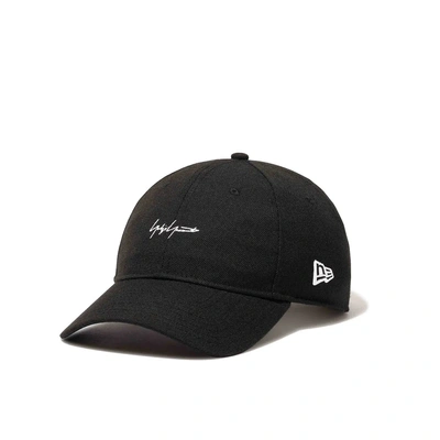 Yohji Yamamoto 930cs Logo Cap In Black