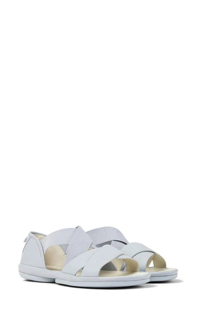 Camper Right Nina Sandal In Lt. Pastel Grey