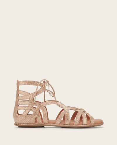 Gentle Souls Break My Heart Gladiator Sandal In Gold