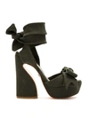Andrea Bogosian Platform Sole Sandals - Green