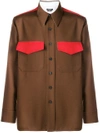 Calvin Klein 205w39nyc Western Shirt - Brown