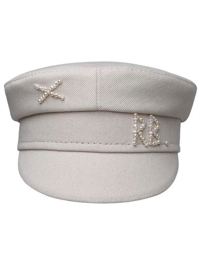 Ruslan Baginskiy Beige Cotton Hat